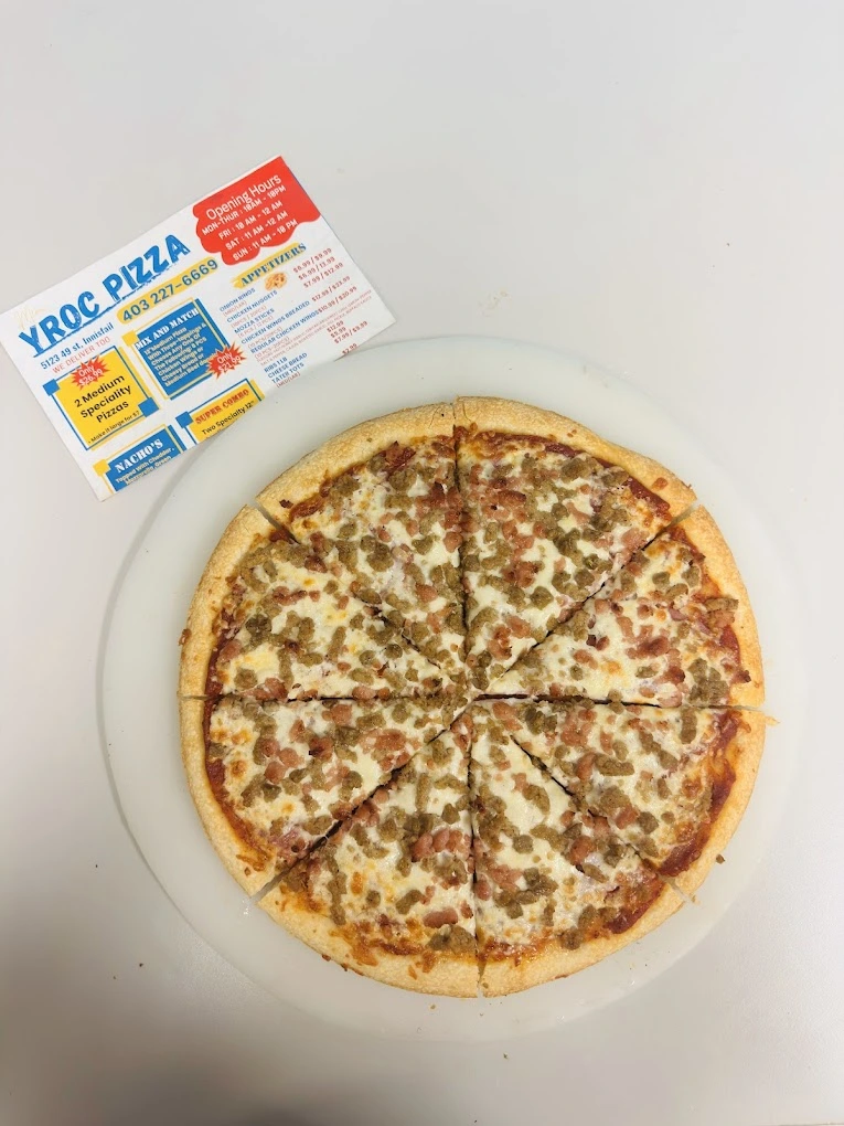 Quality ingredients and handcrafted pizzas at YROC Pizza